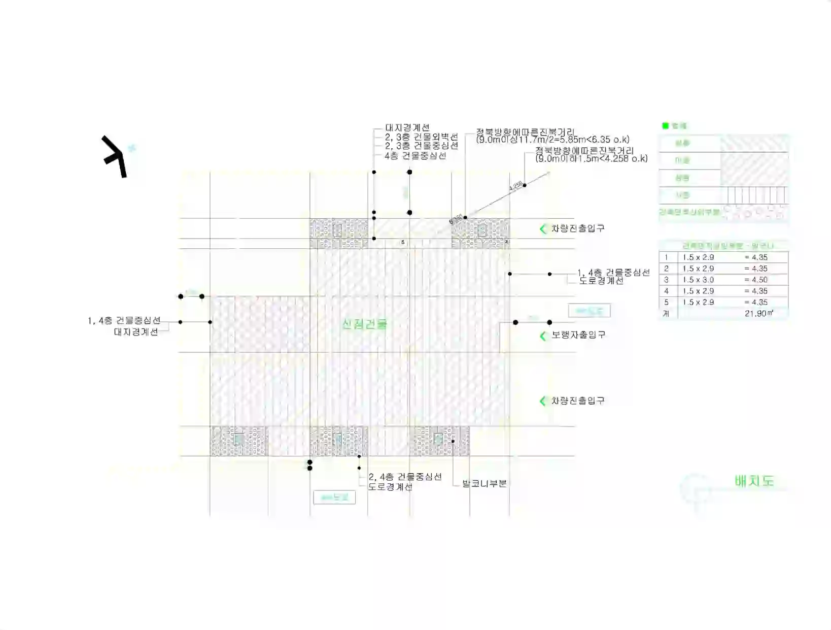 석사동 670-2 배치도 이미지